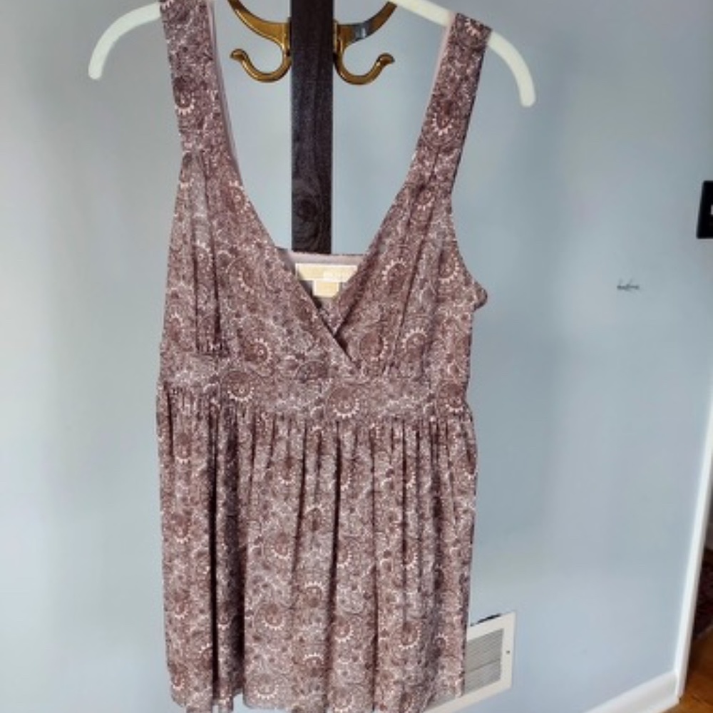 MICHAEL Michael Kors floral violet camisole top